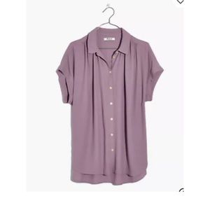 Madewell central drapey shirt